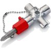 Kopplingsskåpsnyckel, Knipex 00 11 02 FASTIGHETSNYCKEL 00 11 02 – miniatyr 1