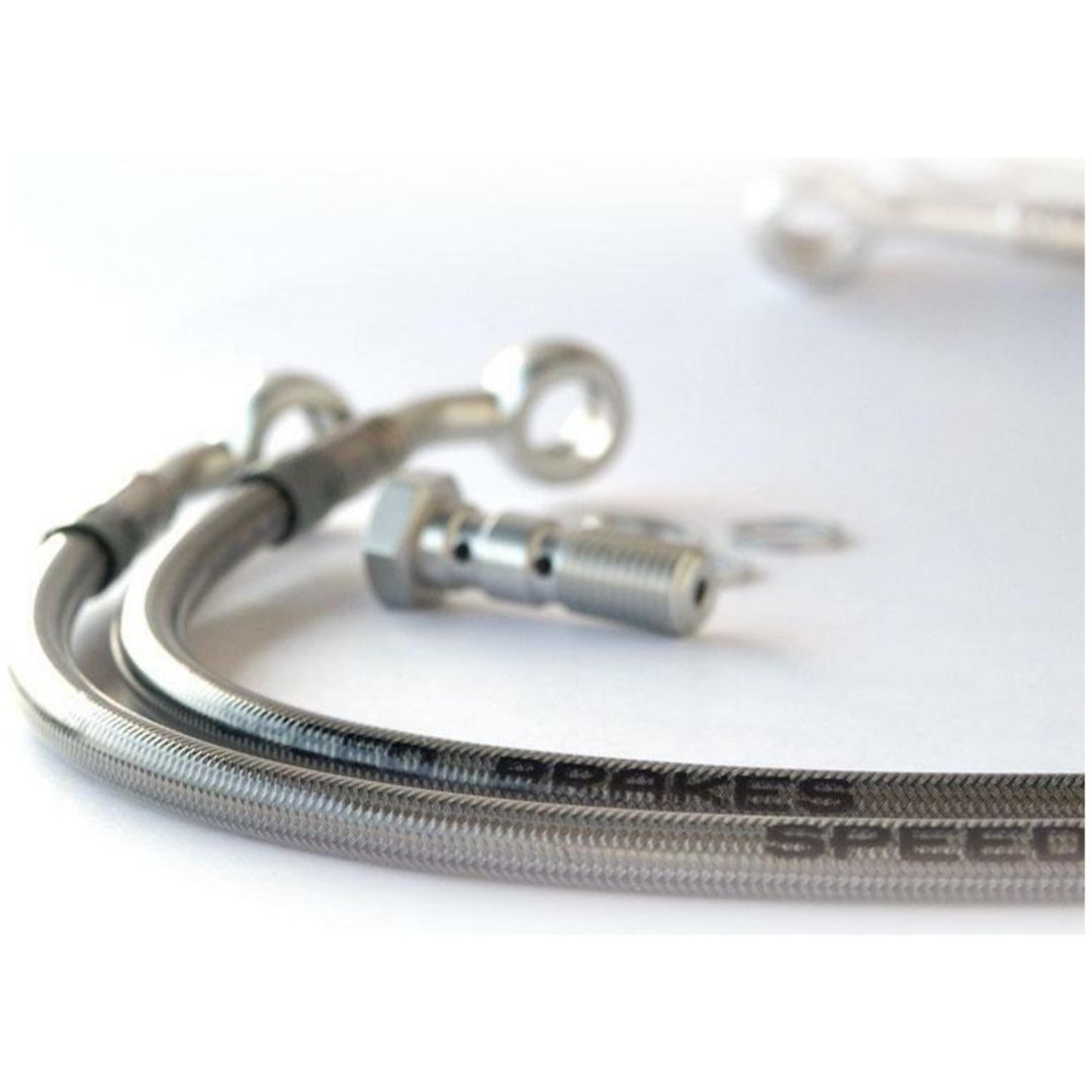 Kopplingsslang Aviation Stål Silver TECNIUM