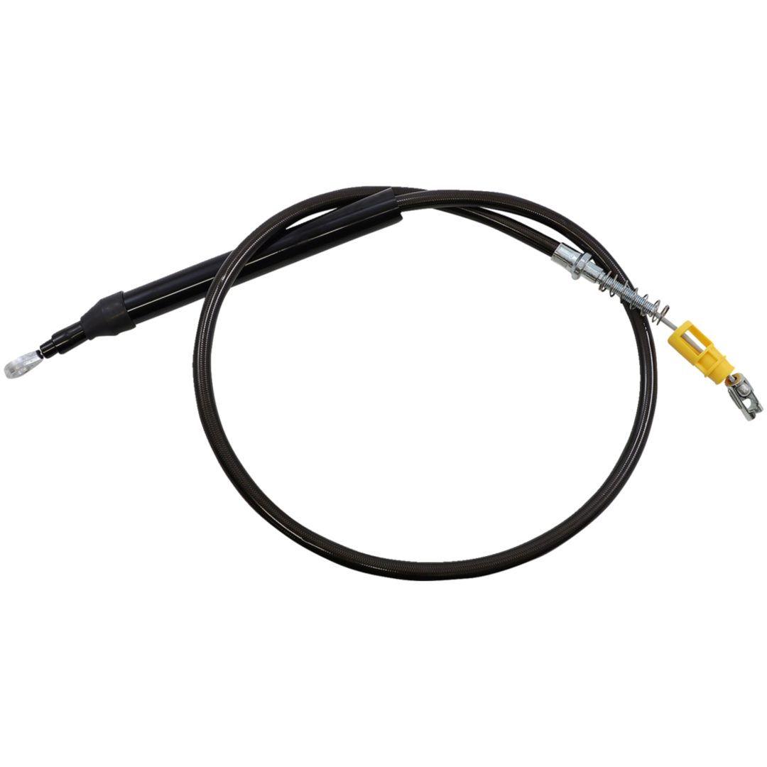 Kopplingsvajer Midnight Braided Svart LA CHOPPERS