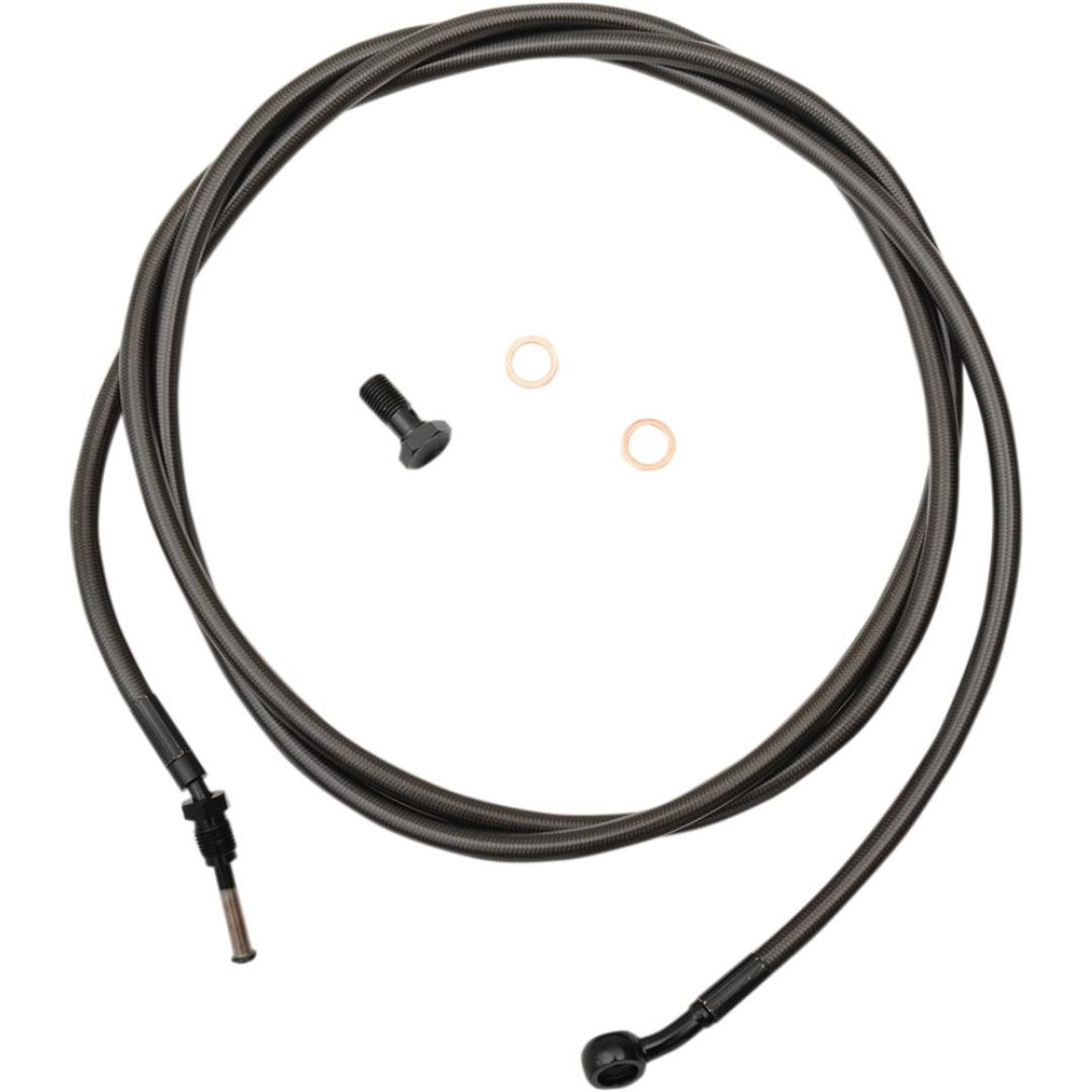 Kopplingsvajer Midnight Flätad Svart LA CHOPPERS Kabel