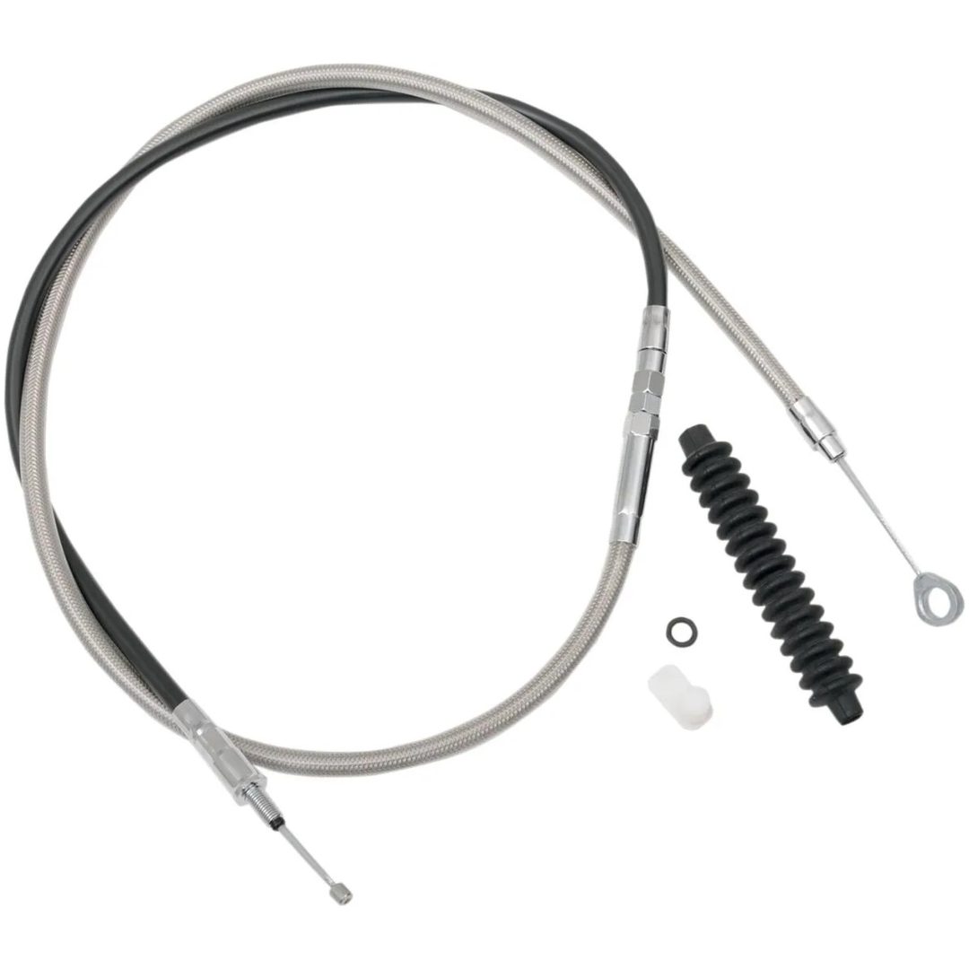 Kopplingsvajer Stålomspunnen High Efficency Harley-Davidson DRAG SPECIALTIES CABLE CLT 38618-68C BRD