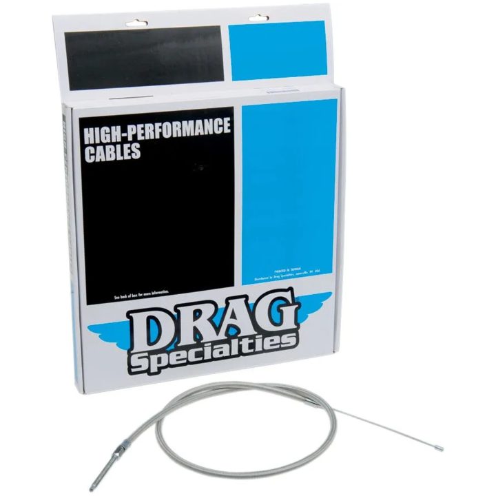 Kopplingsvajer Stålomspunnen High Efficency Harley-Davidson DRAG SPECIALTIES CABLE CLT 38619-84+6BRD – bild 2