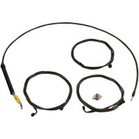 Kopplingsvajerkit Apehanger Svart LA CHOPPERS