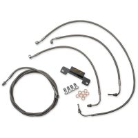 Kopplingsvajerkit Standard Silver Clear-Coated LA CHOPPERS