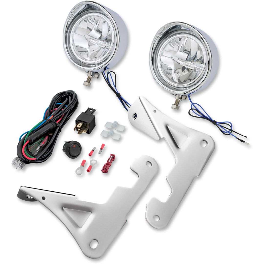 Kör- Och Positionslykta 3.5" Led Chrome SHOW CHROME Ljuskit