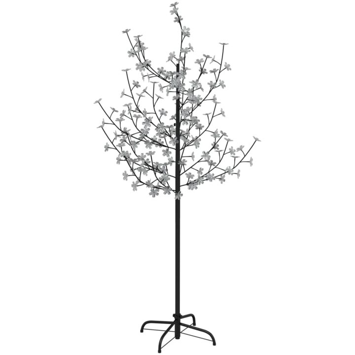 Körsbärsträd med LED varmvit 120 lysdioder vidaXL 150 cm – bild 2