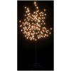 Körsbärsträd med LED varmvit 120 lysdioder vidaXL 150 cm – miniatyr 3