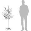 Körsbärsträd med LED varmvit 120 lysdioder vidaXL 150 cm – miniatyr 7