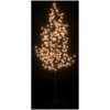 Körsbärsträd med LED varmvit 220 lysdioder vidaXL 220 cm – miniatyr 3