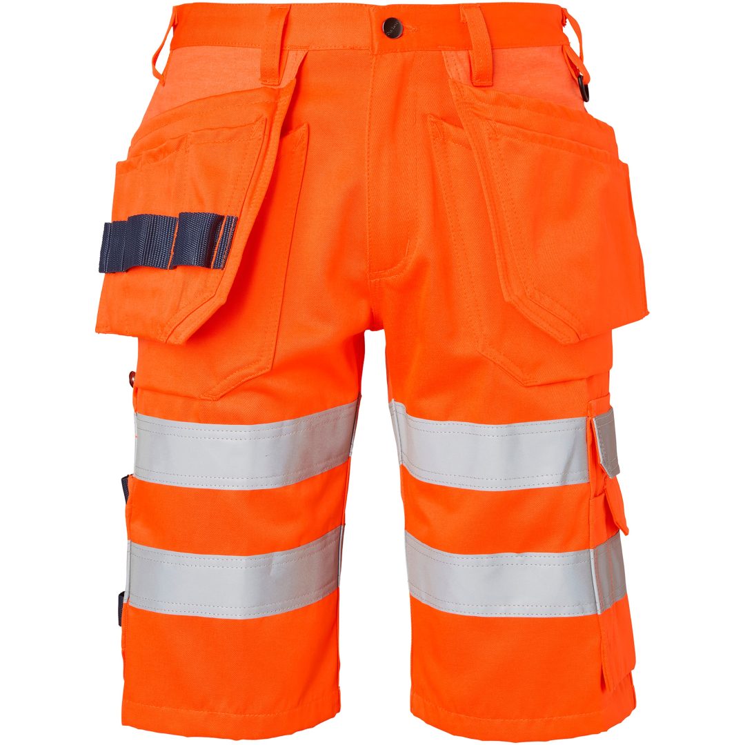 Kortbyxor Craftsmen Fluorescerande Orange Top Swede C46