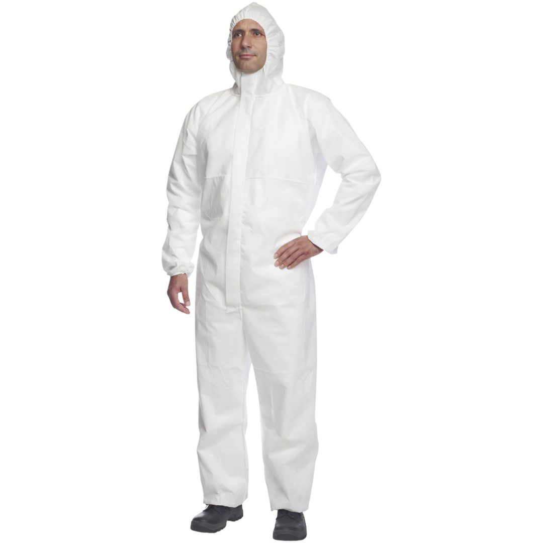 Korttidsoverall Proshield 20 vit KORTTIDSOVERALL 20 VIT M