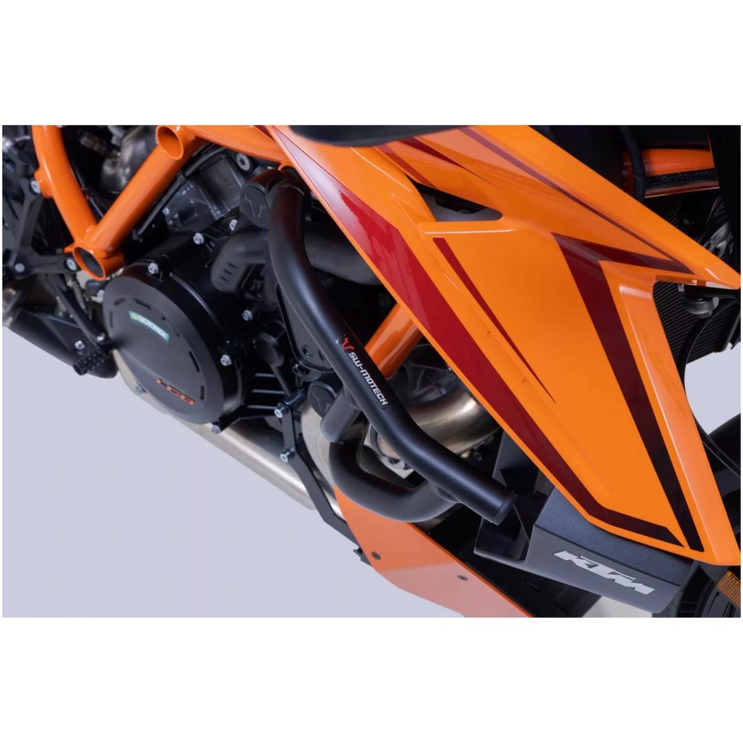 Kraschbåge Svart Pulverlackerad SW-MOTECH – bild 5