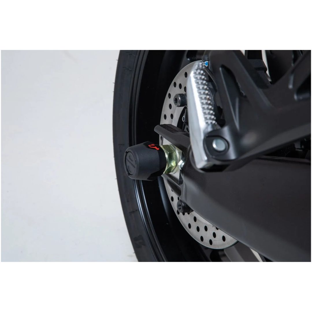 Kraschpuckar Hjulaxel Bak SW-MOTECH Glidsats – bild 5