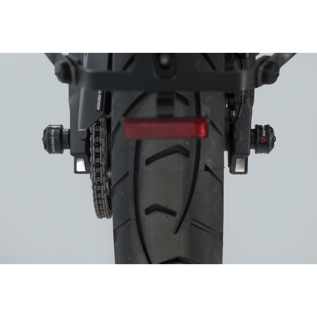 Kraschpuckar Hjulaxel Fram SW-MOTECH Glidsats – bild 5