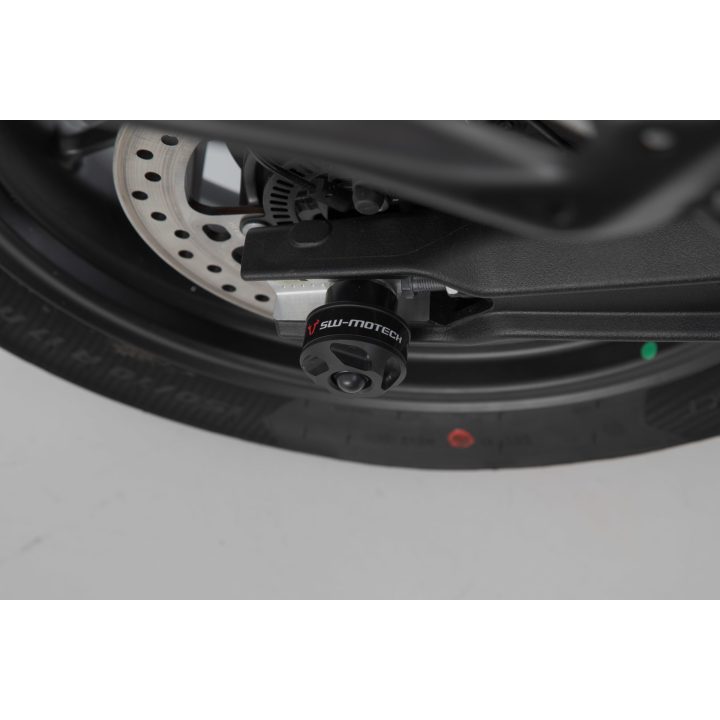 Kraschpuckar Hjulaxel Fram SW-MOTECH Glidsats – bild 4