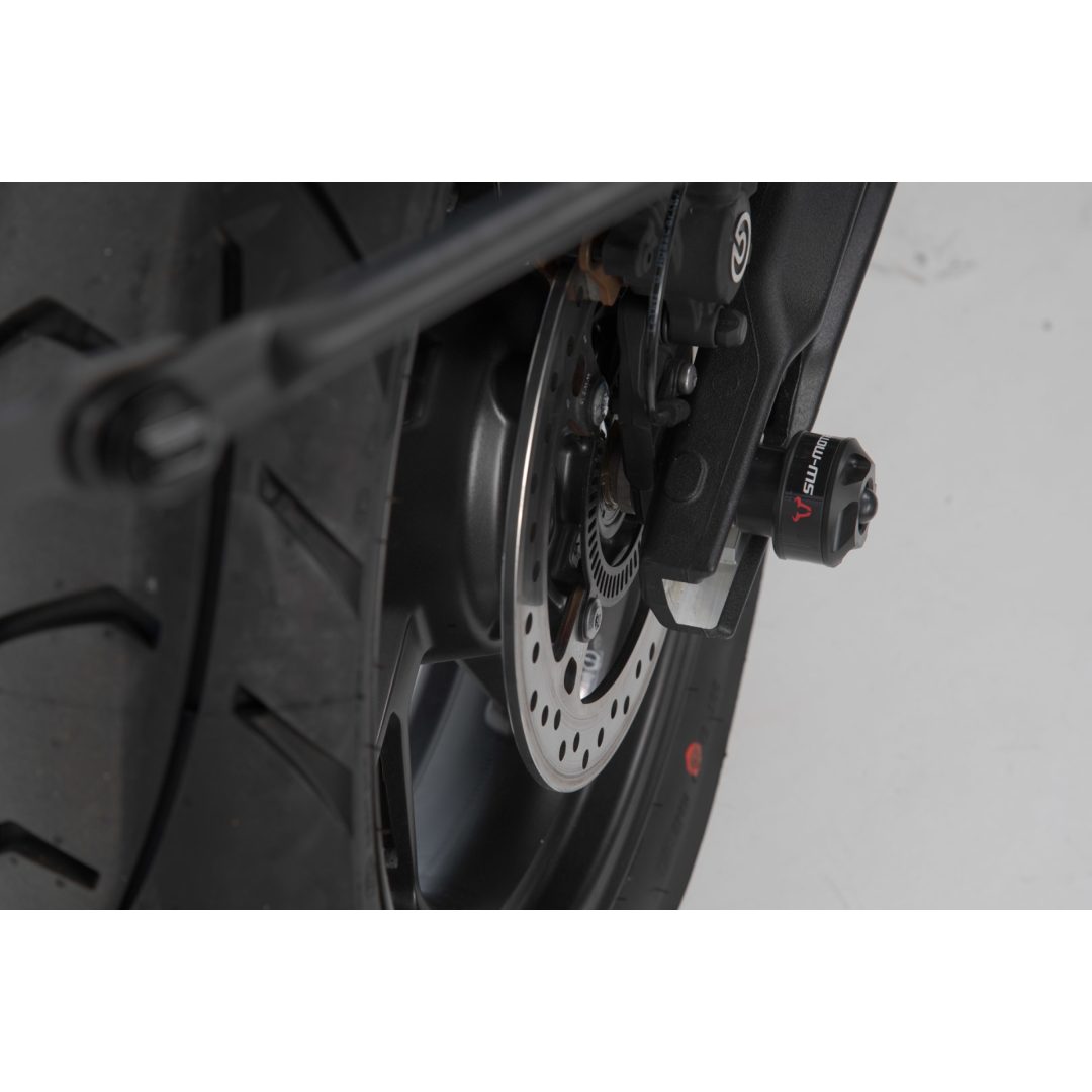 Kraschpuckar Hjulaxel Fram SW-MOTECH Glidsats – bild 3
