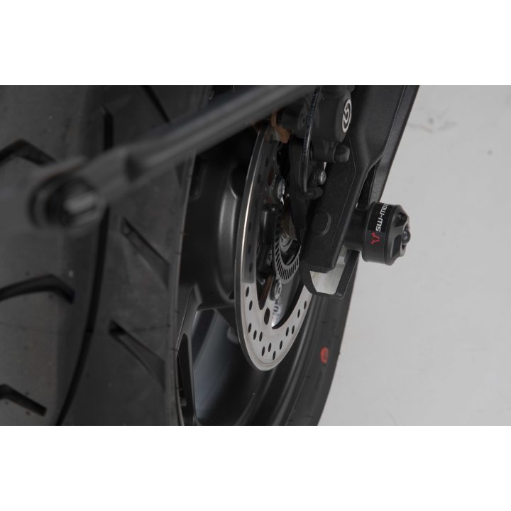 Kraschpuckar Hjulaxel Fram SW-MOTECH Glidsats – bild 3