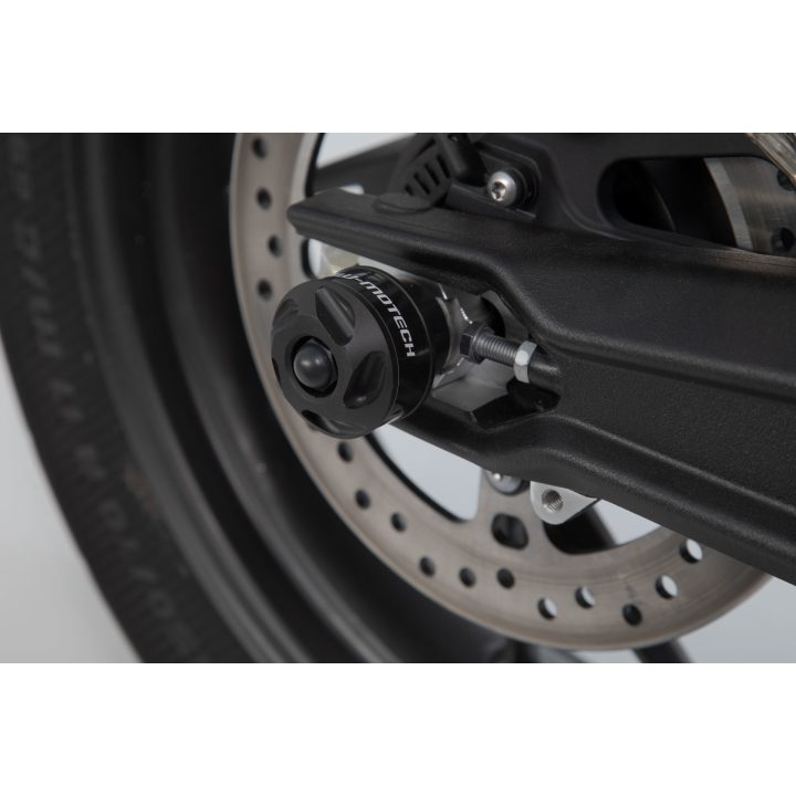 Kraschpuckar Hjulaxel Fram SW-MOTECH Glidsats – bild 2