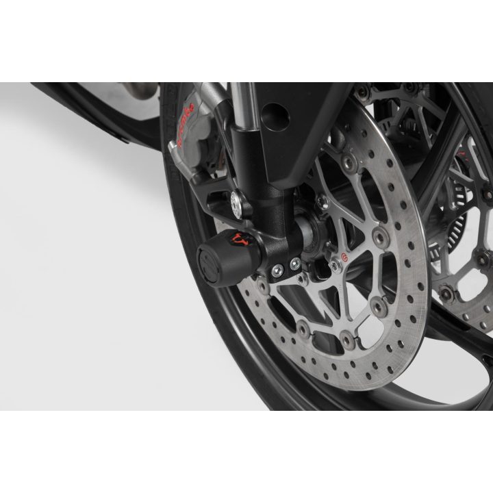 Kraschpuckar Hjulaxel Fram SW-MOTECH Glidsats – bild 3
