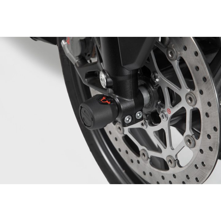 Kraschpuckar Hjulaxel Fram SW-MOTECH Glidsats – bild 2