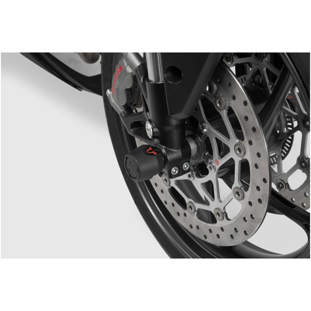 Kraschpuckar Hjulaxel Fram SW-MOTECH Glidsats – bild 2