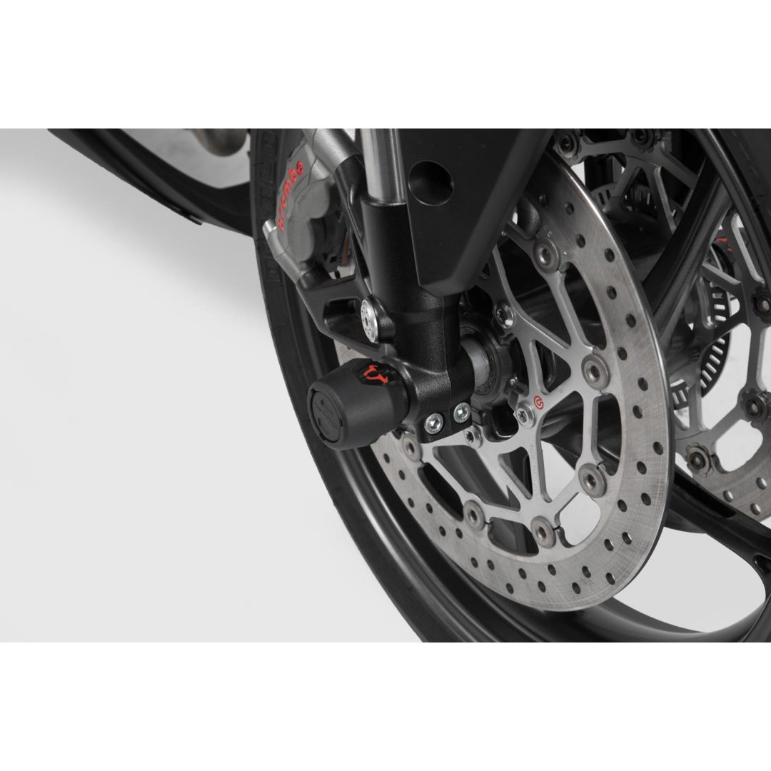 Kraschpuckar Hjulaxel Fram SW-MOTECH Glidsats – bild 2