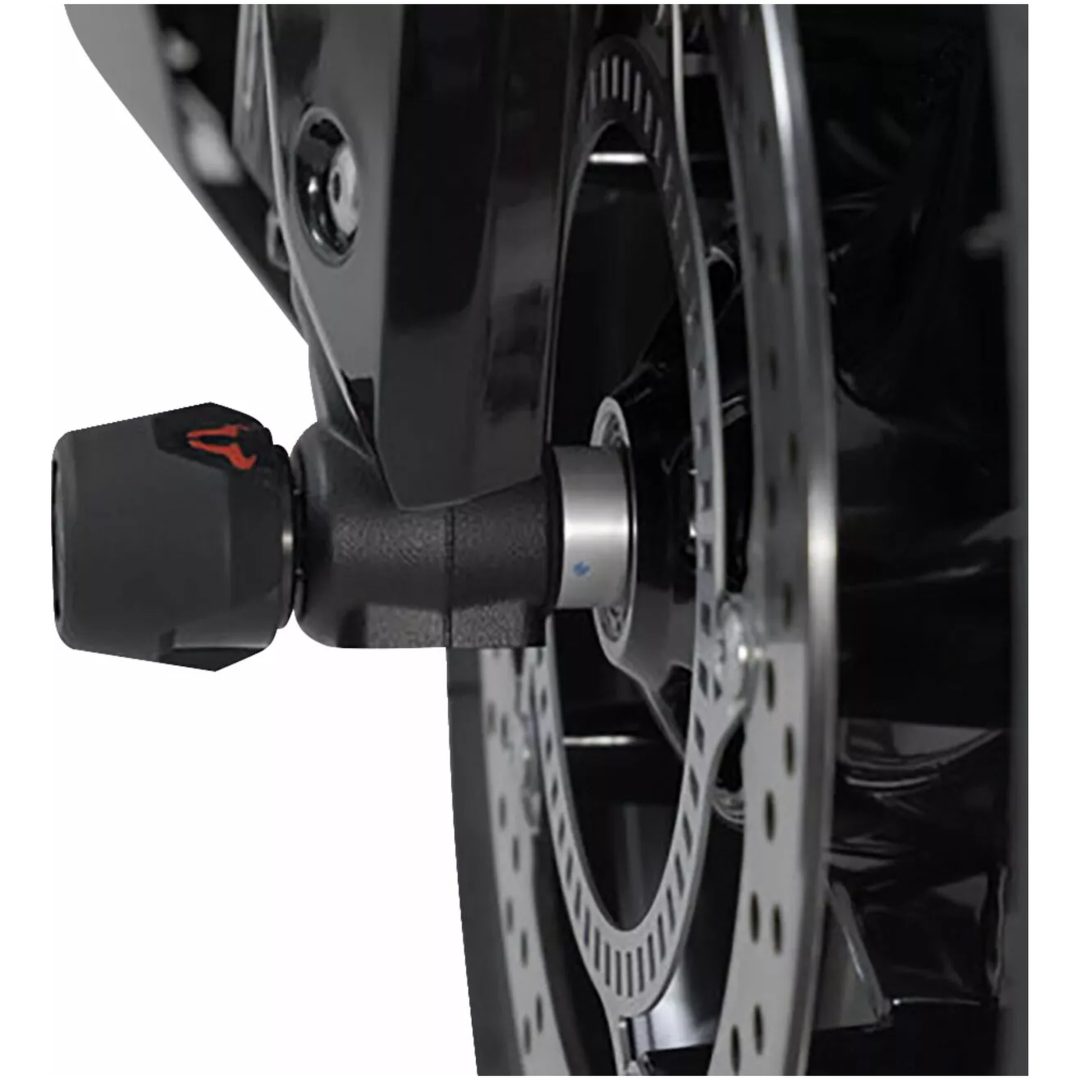 Kraschpuckar Hjulaxel Fram SW-MOTECH Glidsats – bild 2