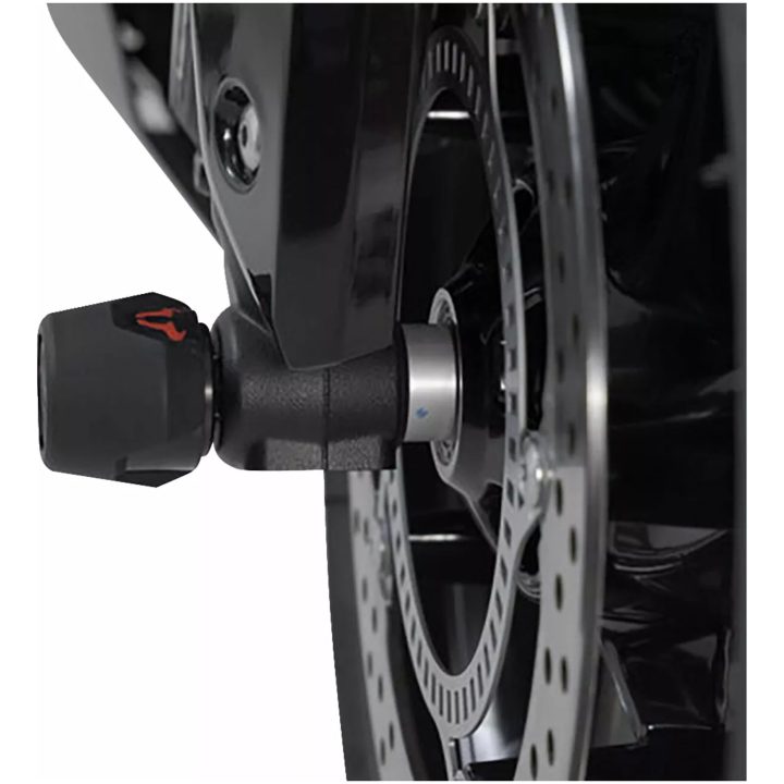 Kraschpuckar Hjulaxel Fram SW-MOTECH Glidsats – bild 2
