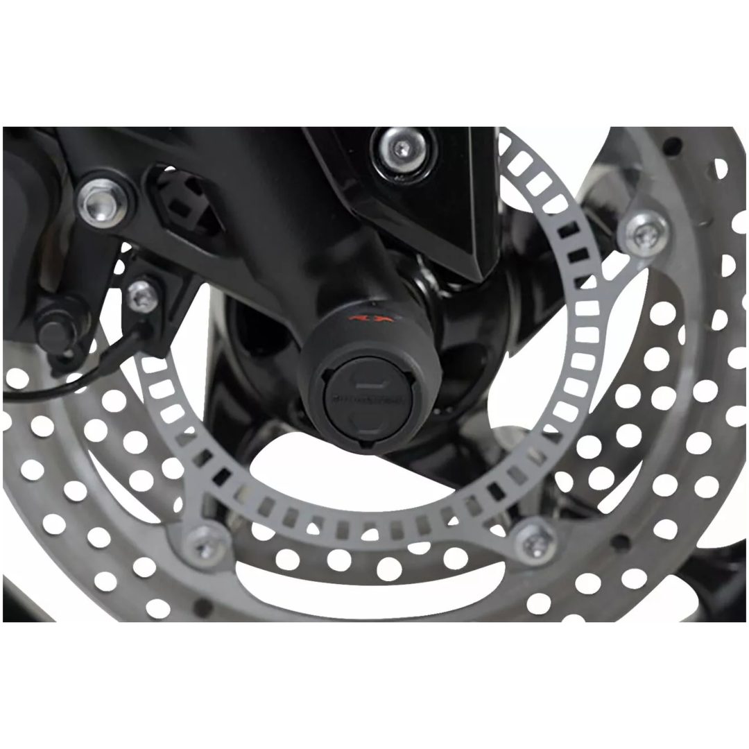 Kraschpuckar Hjulaxel Fram SW-MOTECH Glidsats – bild 4