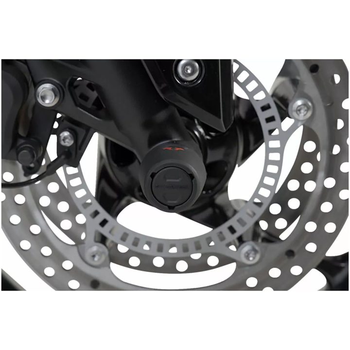 Kraschpuckar Hjulaxel Fram SW-MOTECH Glidsats – bild 4