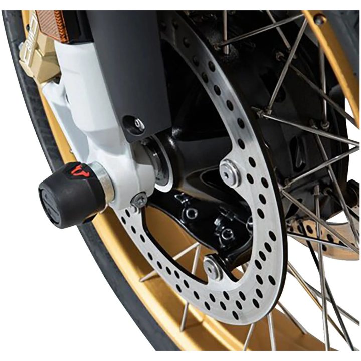 Kraschpuckar Hjulaxel Fram SW-MOTECH Glidsats – bild 2