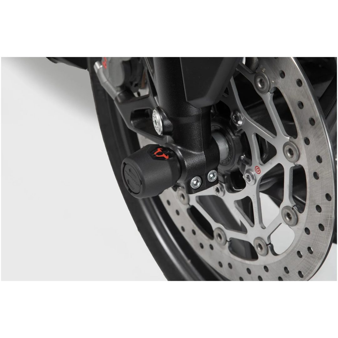 Kraschpuckar Hjulaxel Fram SW-MOTECH Glidsats – bild 2