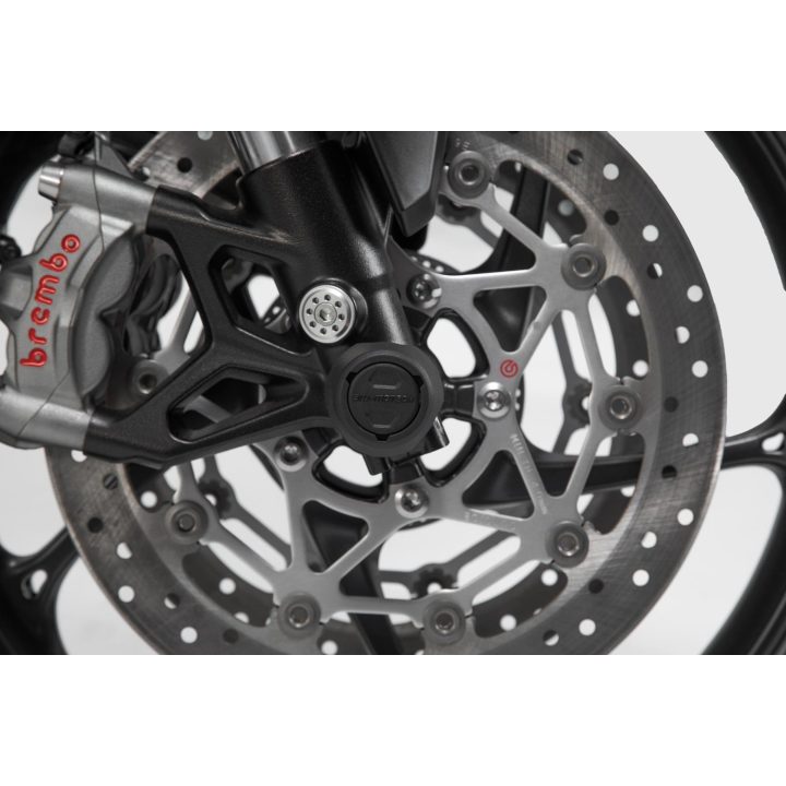 Kraschpuckar Hjulaxel Fram SW-MOTECH Glidsats – bild 3
