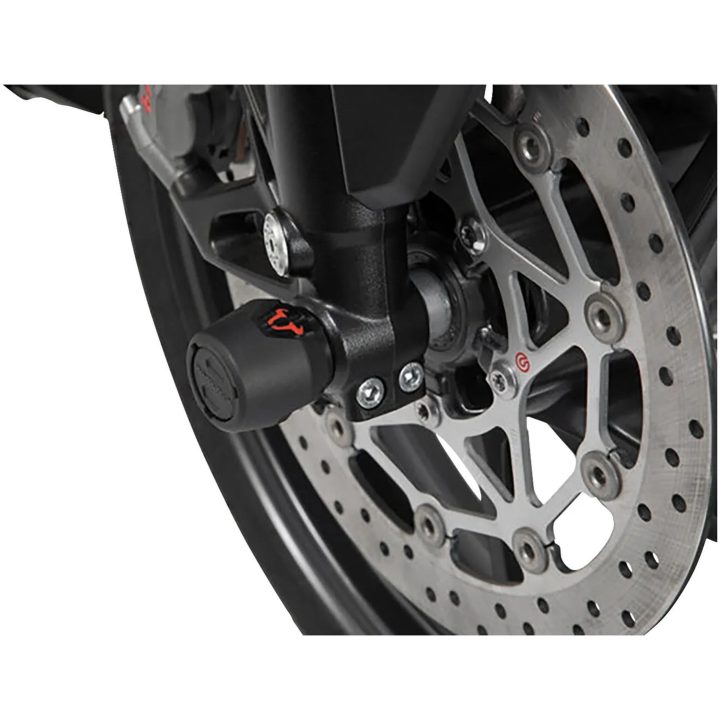 Kraschpuckar Hjulaxel Fram SW-MOTECH Glidsats – bild 3