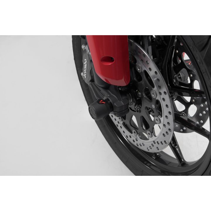 Kraschpuckar Hjulaxel Fram SW-MOTECH Glidsats – bild 5