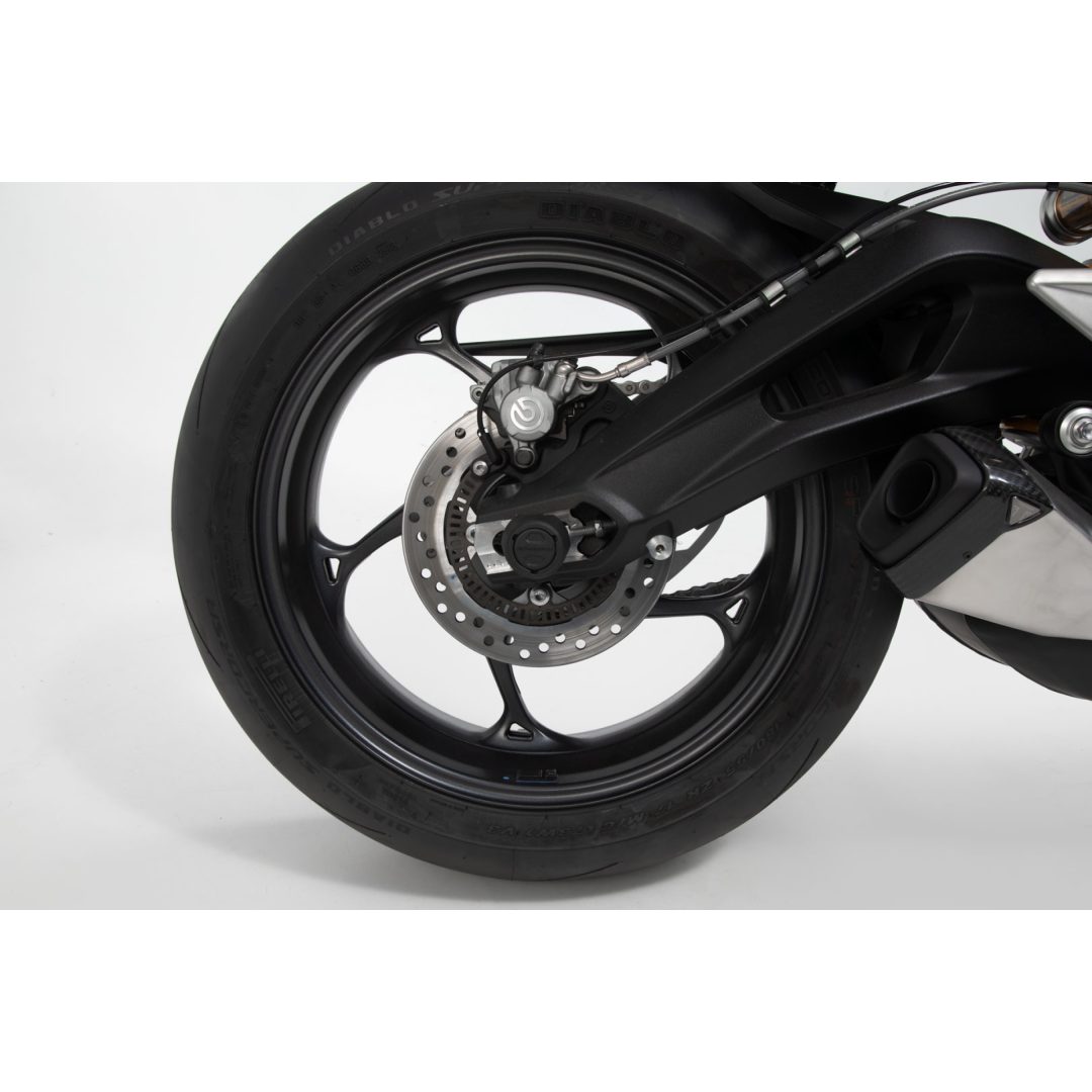 Kraschpuckar Hjulaxel Fram SW-MOTECH Glidsats – bild 4