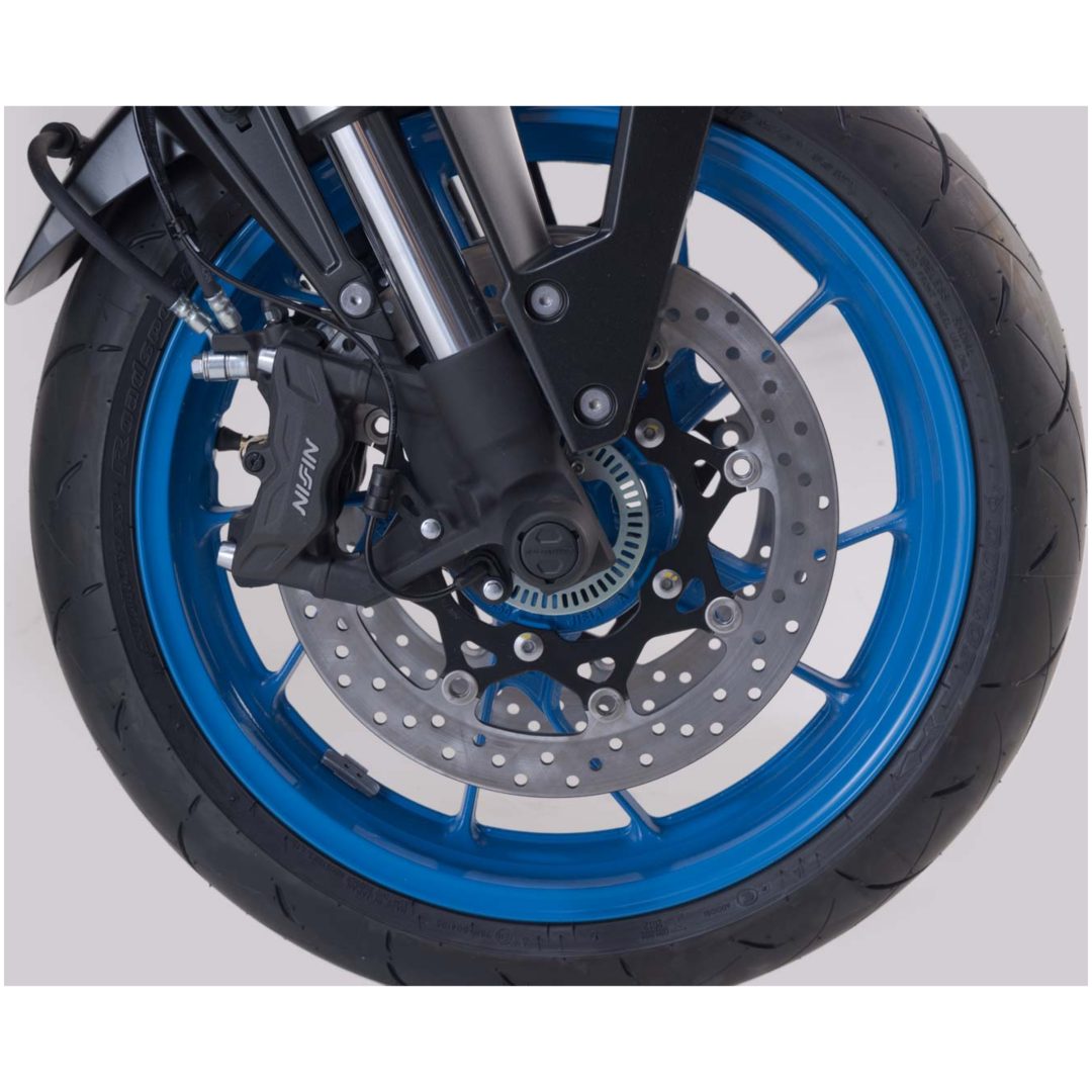 Kraschpuckar Hjulaxel Fram SW-MOTECH Glidsats – bild 5