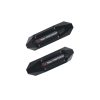 Kraschpuckar Lång Svart Aluminium/nylon SW-MOTECH Glidare – miniatyr 1