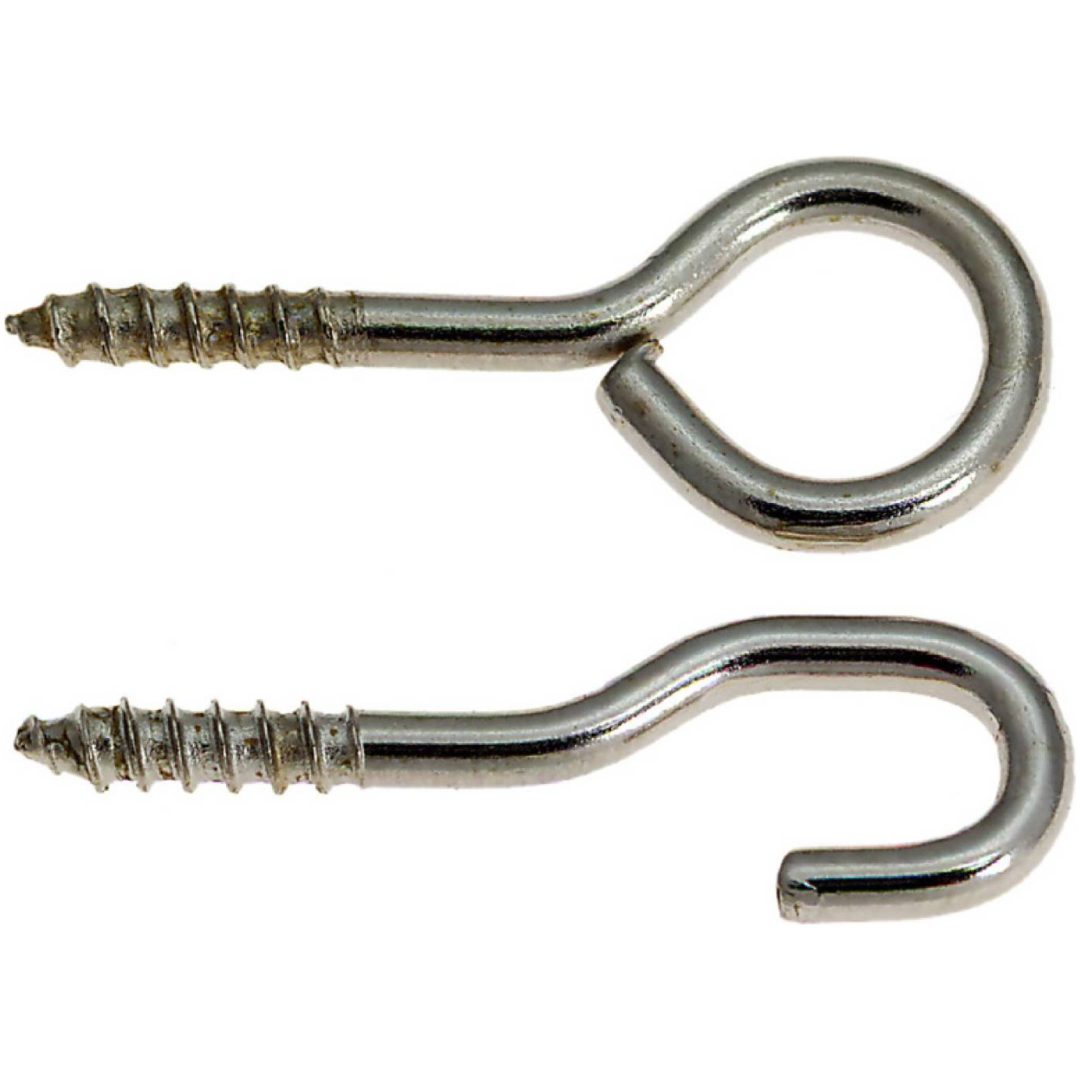 Krokar och öglor till gardinspiral STRUKTUR KROK OCH ÖGLA FÖR GARDINSPIRAL