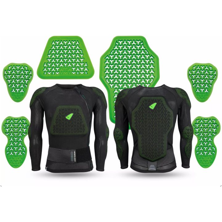 Kroppsskydd Centurion BV1 Svart/Grön UFO Small/Medium – bild 6