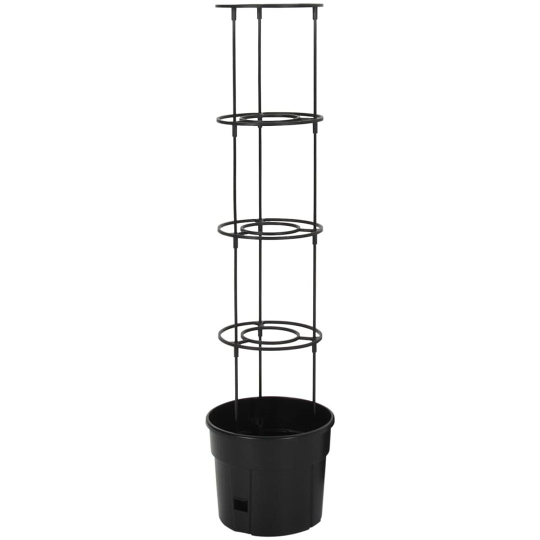 Kruka för tomatplanta polypropylen vidaXL ⌀29.5 x 115 cm – bild 3