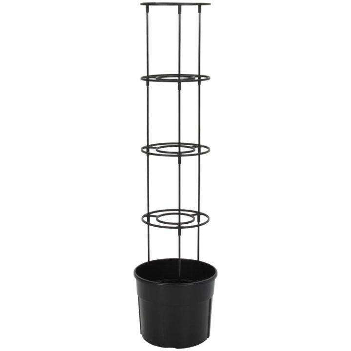 Kruka för tomatplanta polypropylen vidaXL ⌀29.5 x 115 cm – bild 4