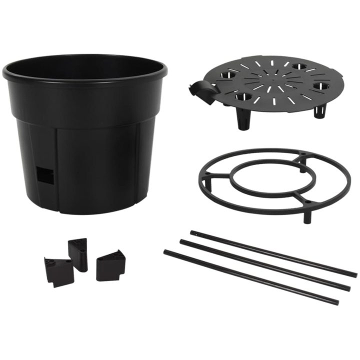 Kruka för tomatplanta polypropylen vidaXL ⌀29.5 x 115 cm – bild 5