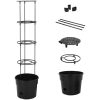 Kruka för tomatplanta polypropylen vidaXL ⌀29.5 x 115 cm – miniatyr 1