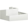 Kruka Vit Kallvalsträ vidaXL 80 x 80 x 50 cm – miniatyr 2