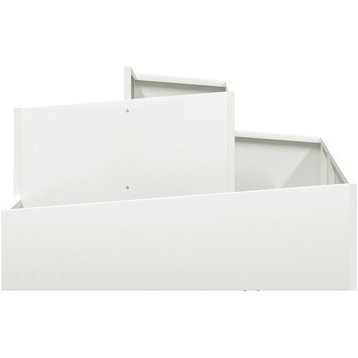 Kruka Vit Kallvalsträ vidaXL 80 x 80 x 50 cm – bild 5