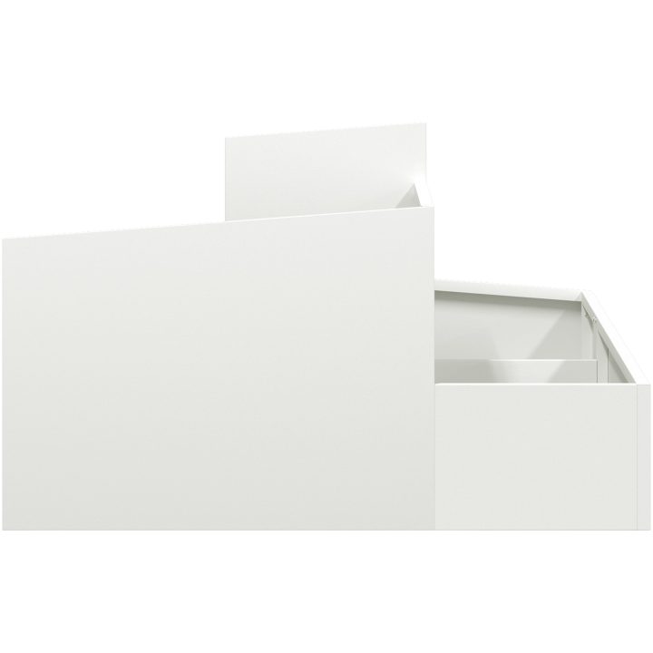Kruka Vit Kallvalsträ vidaXL 80 x 80 x 50 cm – bild 6