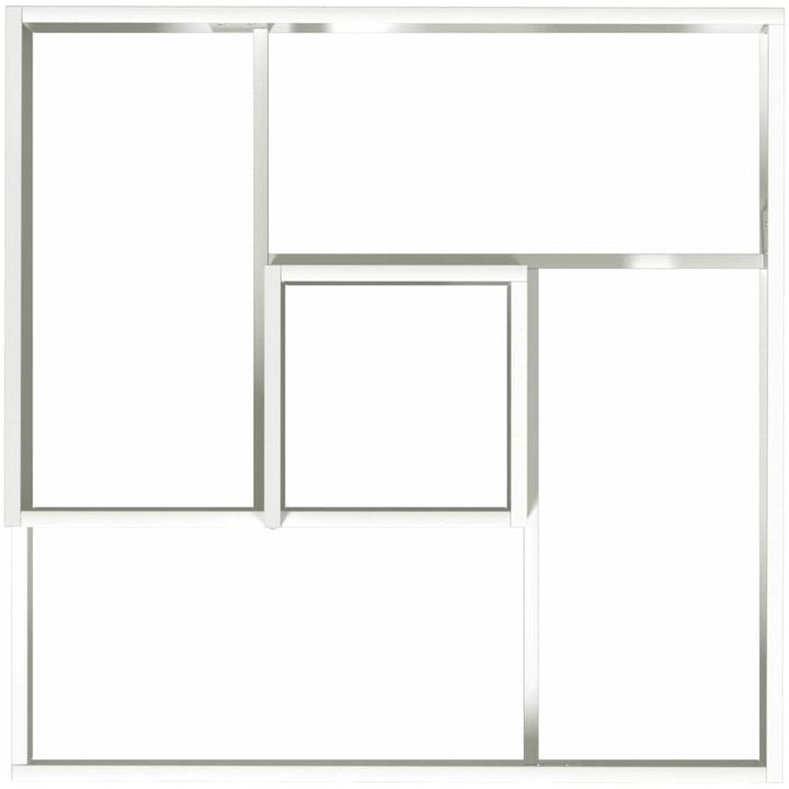 Kruka Vit Kallvalsträ vidaXL 80 x 80 x 50 cm – bild 8