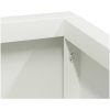 Kruka Vit Kallvalsträ vidaXL 80 x 80 x 50 cm – miniatyr 9