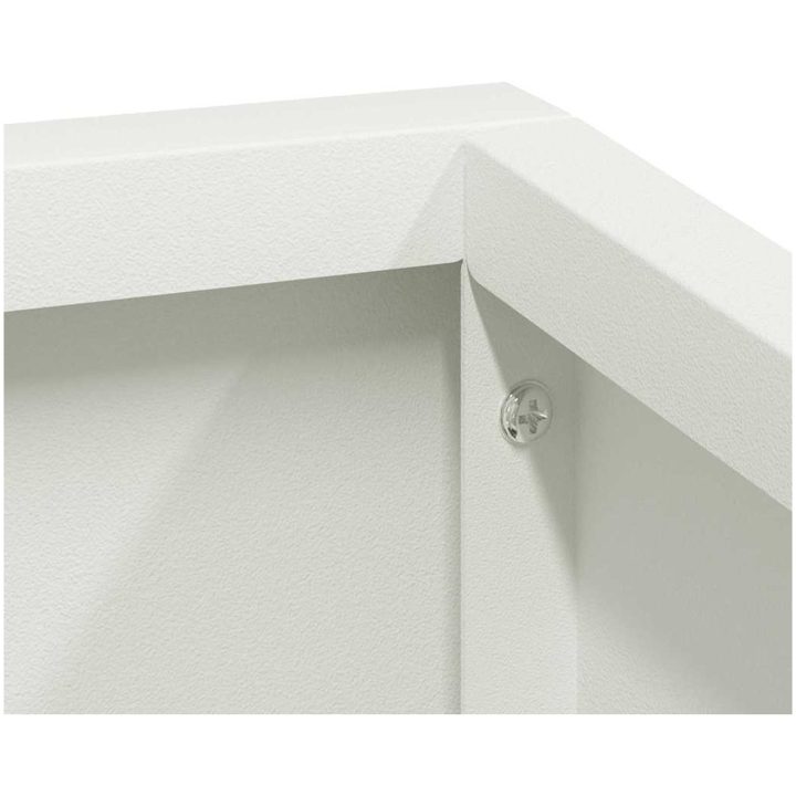 Kruka Vit Kallvalsträ vidaXL 80 x 80 x 50 cm – bild 9
